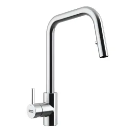 Kubus kitchen tap pull down spray spout by franke